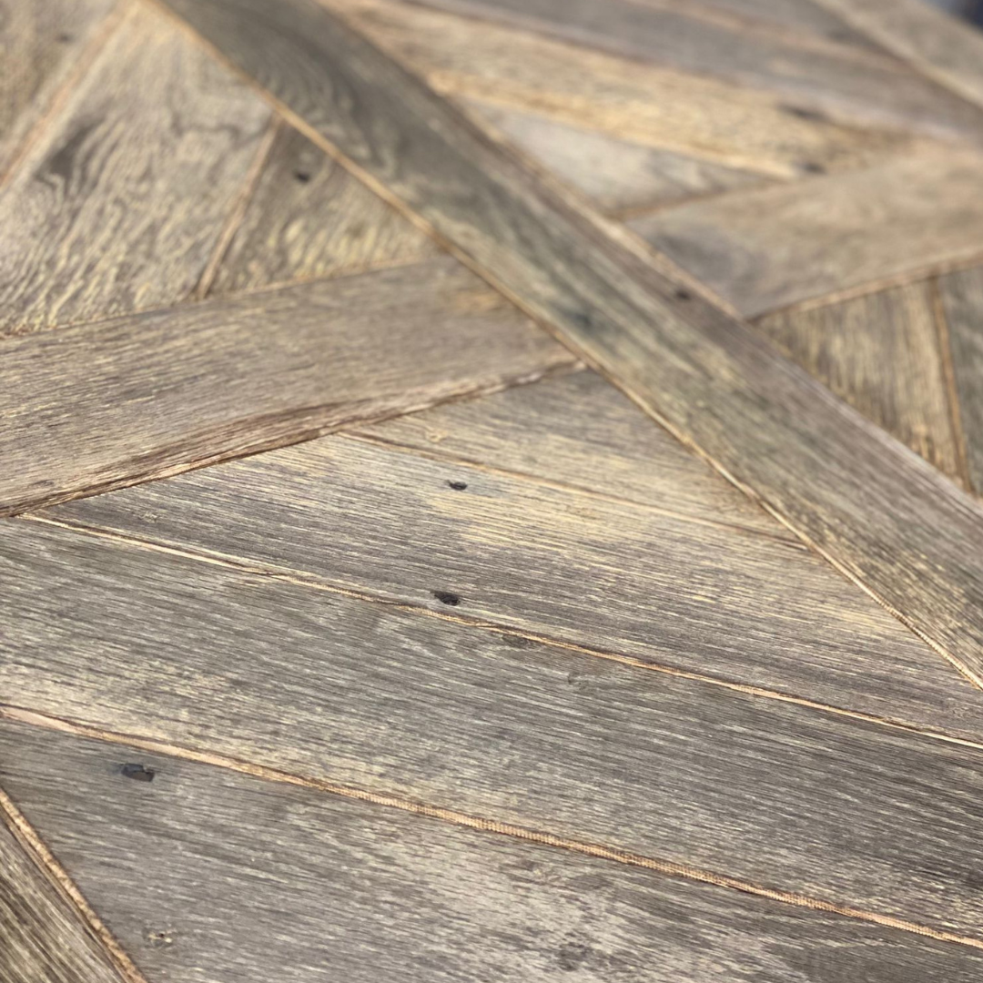 Barnwood salontafel